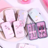 Bộ bấm móng tay heo hồng cute 7 món - SP001192