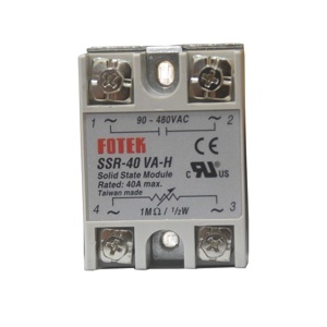 Bộ bán dẫn 1 pha Fotek SSR-40VA-H