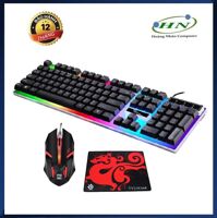 Bộ bàn phím LED giả cơ G21 và chuột chơi Game R8 1602