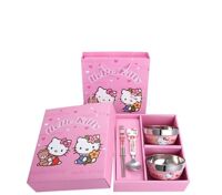 Bộ Bát Đũa Hello Kitty HK-01