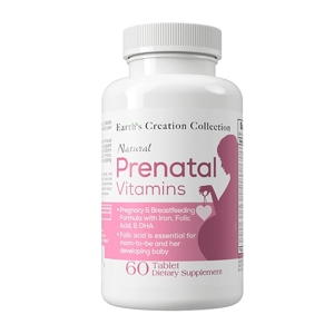 Bổ bầu Earth’s Creation Prenatal DHA Hộp 60 viên