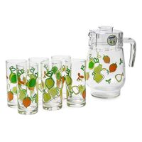 Bộ bình ly thủy tinh Luminarc 7 món Fruit Party J0117