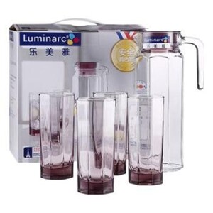 Bộ bình ly thủy tinh Luminarc Octime Ice Pink J5242