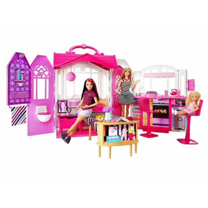 Bộ búp bê Barbie và phòng ngủ di động CFB65