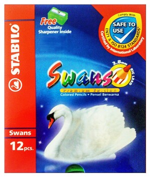 Bộ Bút Chì Màu Stabilo Swans CL1863S