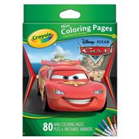 bộ bút giấy tô màu hình xe hơi crayola 0450560008