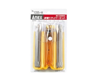 Bộ bút thử điện 6 mũi điện áp cao(H) Anex No.1095-H