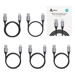 Bộ cáp sạc Type-C Aukey CB-CMD2