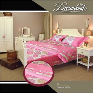 Bộ chăn ga gối Dreamland Cotton lụa DS13 (DS-13)