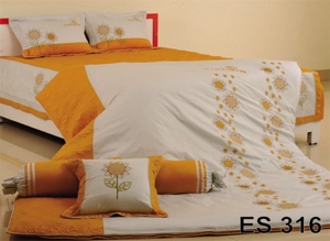 Bộ Chăn Ga Gối Everhome cotton XK ES 316