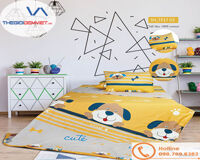 Bộ chăn ga gối Sông Hồng dành cho trẻ em SH_TE17 03