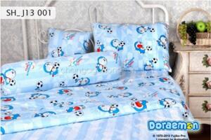 Bộ chăn ga gối Sông Hồng Doraemon J13 001 120 x 200cm