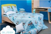 Bộ chăn ga gối Sông Hồng Doremon J13 004 120 x 200cm