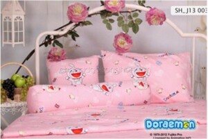 Bộ chăn ga gối Sông Hồng Doremon J13 003 120 x 200cm