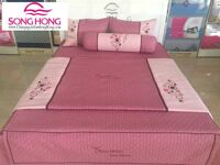 Bộ chăn ga gối Sông Hồng Home Collection H19 063