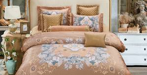 Bộ chăn ga Luxury Tơ tằm LXG 8401P