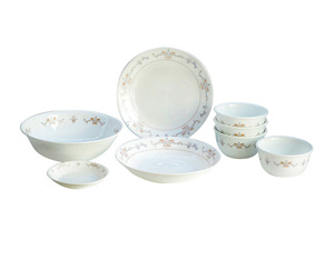 Bộ chén đĩa thủy tinh 8 chiếc Corelle 8-IM-P