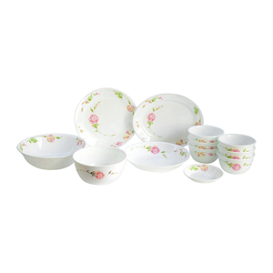 Bộ chén đĩa thủy tinh Corelle 12-RS-P