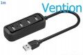 Bộ chia 4 cổng USB 2.0  Vention VAS-J43