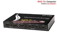 Bộ chia HDMI 2 cổng vào 4 cổng ra có điều khiển MT-HD2-4 - VIKI chính hãng