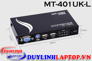 Bộ chia màn hình VGA KVM Switch 4 Port MT-401UK-L