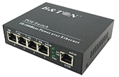 Bộ chia mạng Gigabit POE 4 x Gigabit-T(X) PoE s and 1 x Gigabit-T(X) B&TON BT-6005GE