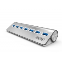 Bộ chia USB 7 cổng USB 3.0 Aluminium Unitek Y-3187