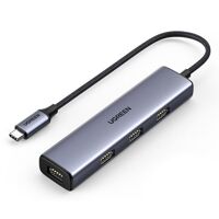 Bộ chia USB Type-C ra 4 cổng USB 3.0 vỏ nhôm Ugreen 20841
