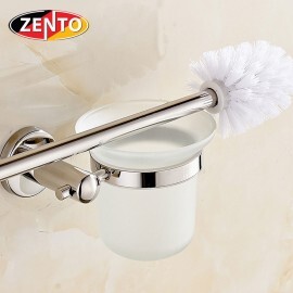 Bộ chổi cọ, kệ đỡ toilet inox Zento HA4644