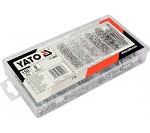 Bộ chốt khóa tăm 150 chi tiết Yato YT-06883