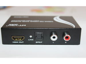 Bộ chuyển đổi HDMI to HDMI + Audio (SPDIF + R/L) MT-HA12