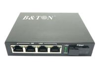 Bộ chuyển đổi quang điện Media Converter Unmanaged Fiber Switch BTON BT-914SM-20