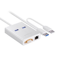 Bộ chuyển đổi USB to LAN, HDMI, 2 port USB 3.0 Ugreen 40255