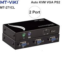 Bộ chuyển mạch KVM Switch 2CPU ra 1 màn hình MT-VIKI MT-271CL