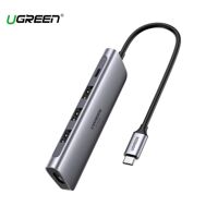 Bộ chuyển Type C to HDMI + Hub USB 3.0 Ugreen 70495