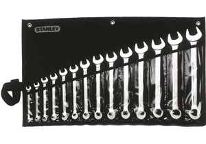 Bộ cờ lê vòng miệng 14 chi tiết hệ inch Stanley 87-709