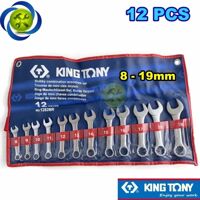 Bộ cờ lê vòng miệng ngắn hệ mét 12 chi tiết Kingtony 9-1282MR