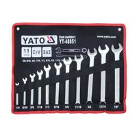 Bộ cờ lê vòng miệng Yato YT-48851 - 11 chi tiết