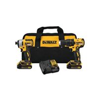 Bộ combo máy khoan vặn vít pin 20V Dewalt DCK277M2