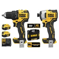 Bộ combo máy khoan vặn vít pin 20V Dewalt DCK2008M2