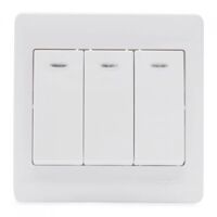 Bộ công tắc ba hai chiều có đèn Led Simon 51032BD