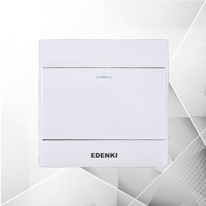 Bộ công tắc đơn 1 chiều Edenki EC-101