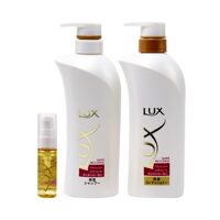 Bộ dầu gội Lux Super Rich Shine Moisture