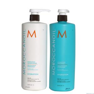 Bộ dầu gội xả dưỡng ẩm Moroccanoil Hydration - 1000ml