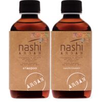 Bộ dầu gội xả Nashi Argan - 500ml, phục hồi tóc hư tổn siêu mềm mượt