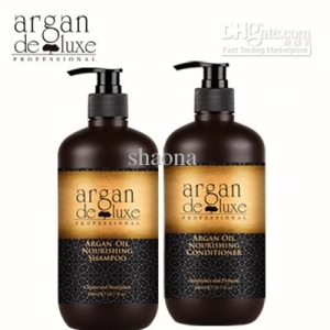 Bộ dầu gội xả tinh dầu phục hồi cho tóc hư tổn Argan Deluxe - 300ml