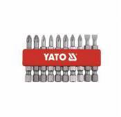 Bộ đầu vít (+)(-) - lục giác 1/4 inch 10 chi tiết YT-0483