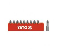 Bộ đầu vít 4 cạnh lục giác PZ 1/4 inch 10 chi tiết YT-0470