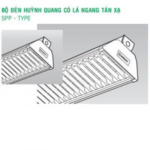 Bộ đèn huỳnh quang có lá ngang tán xạ SPP 1014