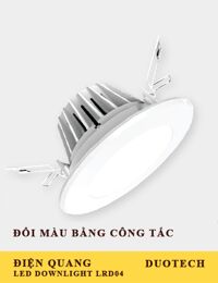 Bộ đèn LED Downlight Điện Quang ĐQ LEDLRD04 077CS 115